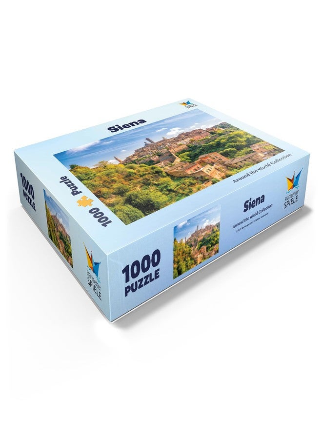MyPuzzle.com MyPuzzle Panorama of Siena - Tuscany, Italy - Premium 1000 Piece Jigsaw Puzzle for Adults - Image 3